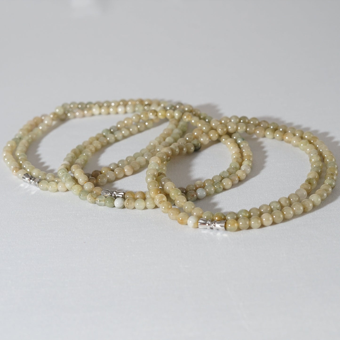 Burmese Tea Jade Necklace