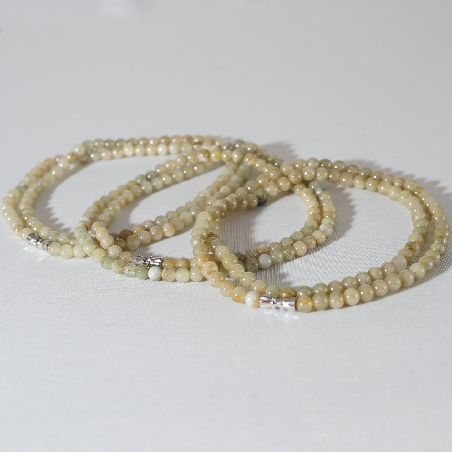 Burmese Tea Jade Necklace