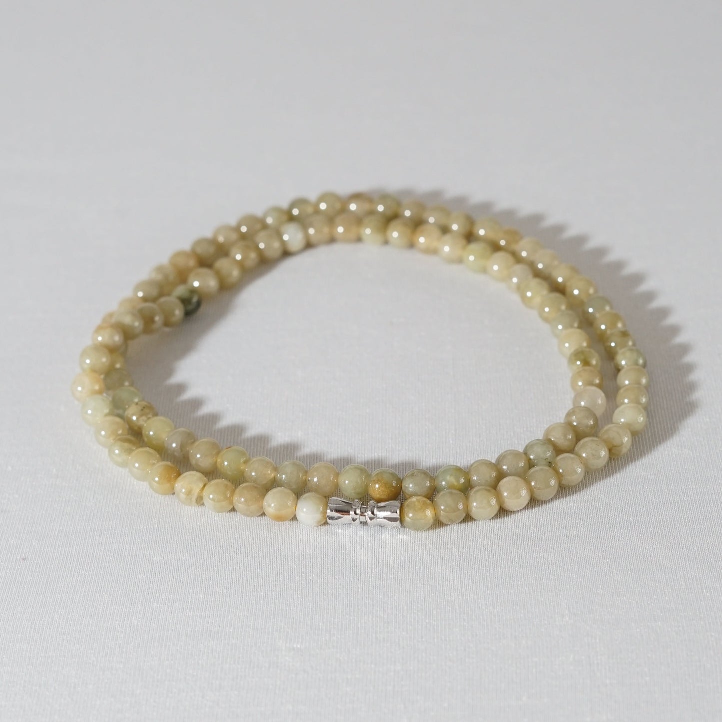 Burmese Tea Jade Necklace