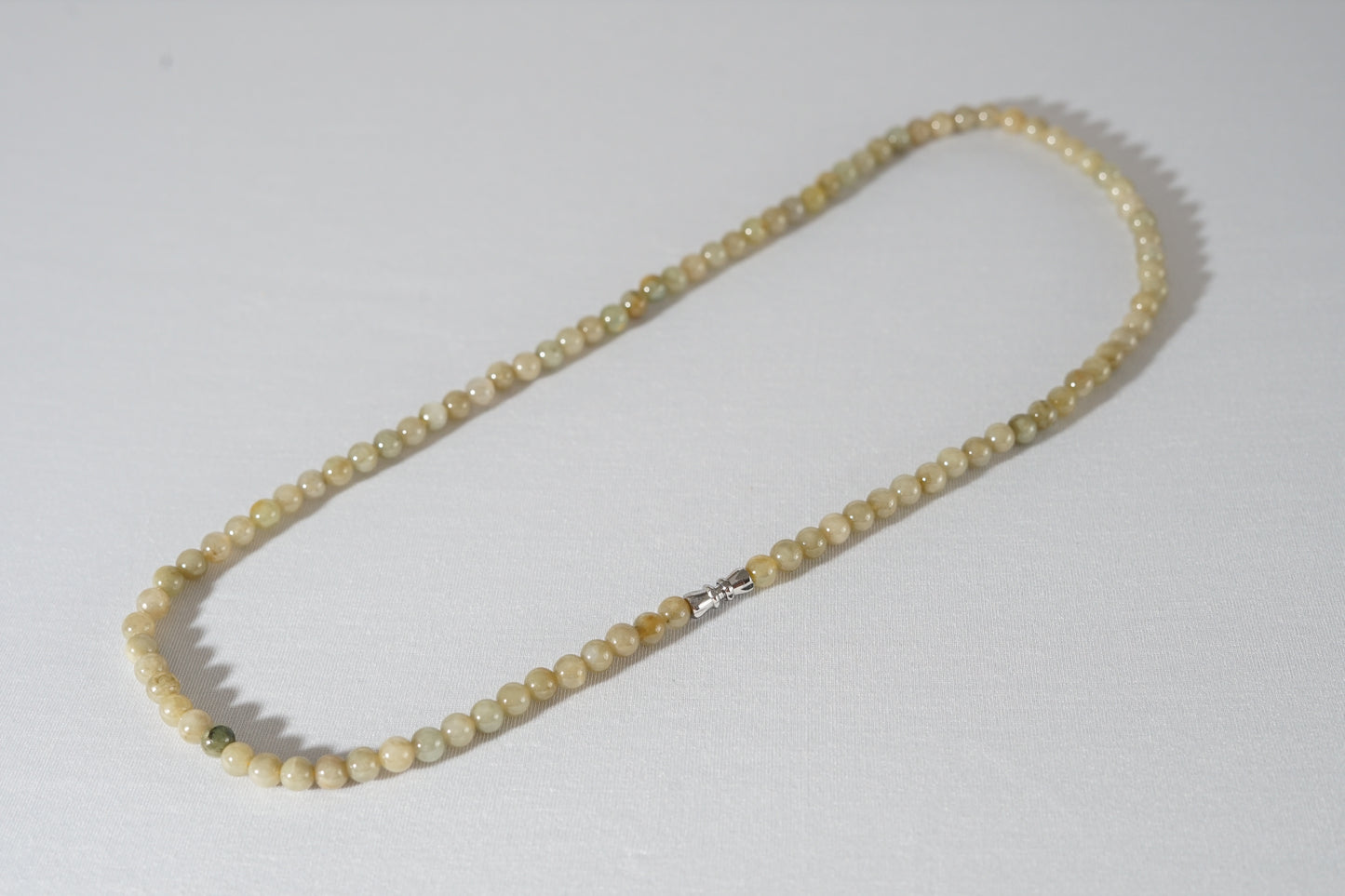 Burmese Tea Jade Necklace
