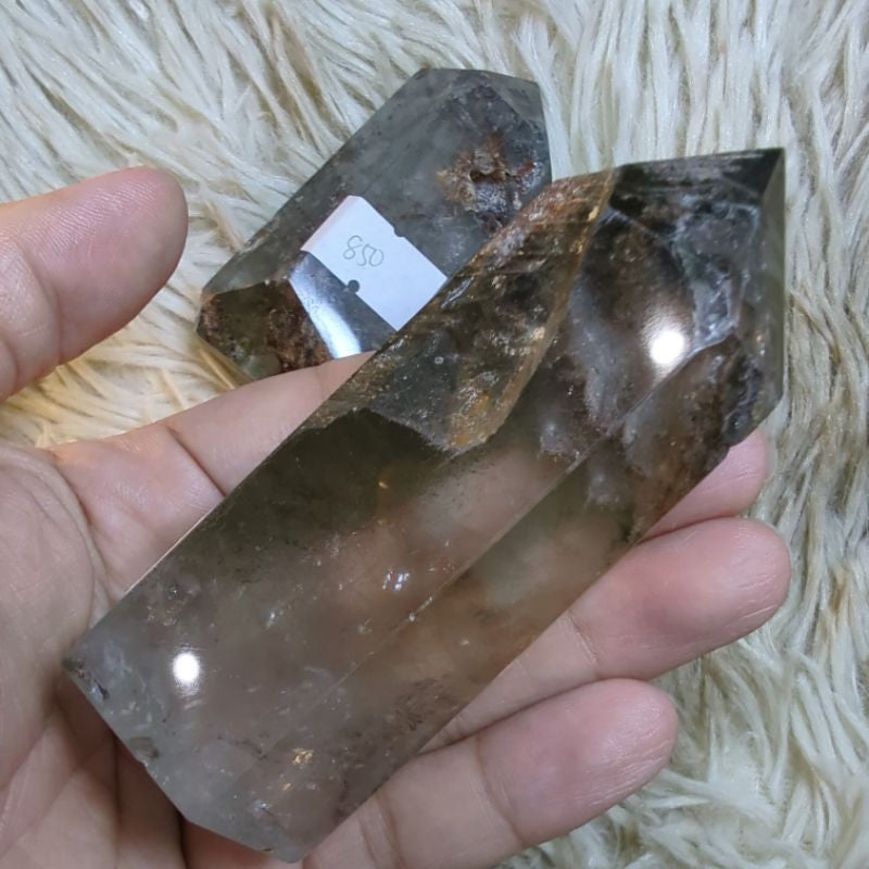 garden quartz free form and tower