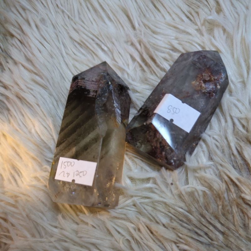garden quartz free form and tower