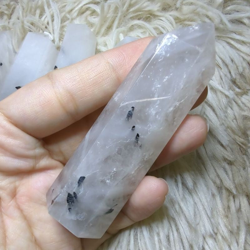 tourmalated quartz mini towers