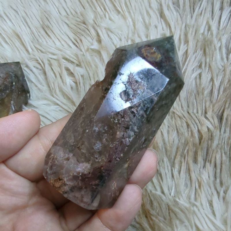 garden quartz free form and tower