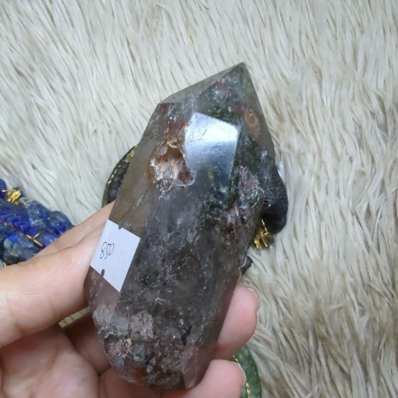 garden quartz free form and tower