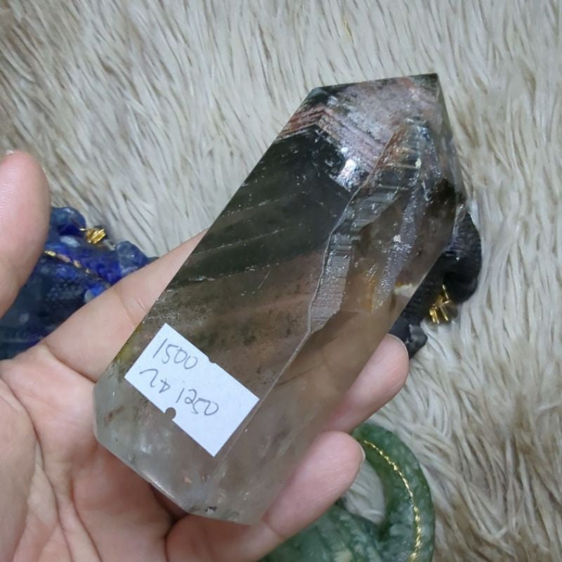 garden quartz free form and tower