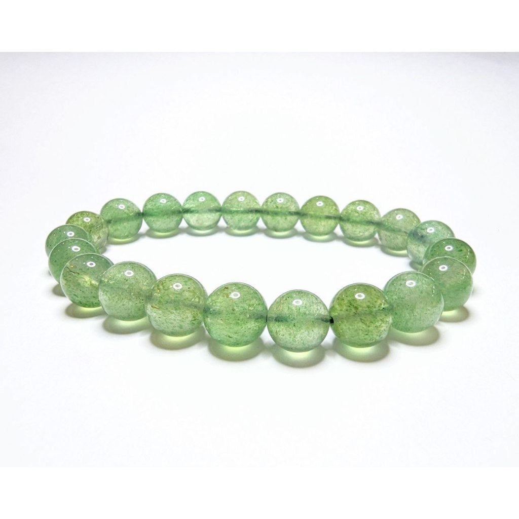 High Quality Green strawberry quartz for money and love