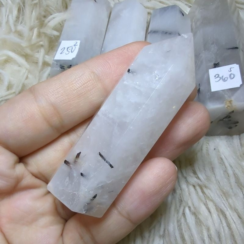 tourmalated quartz mini towers
