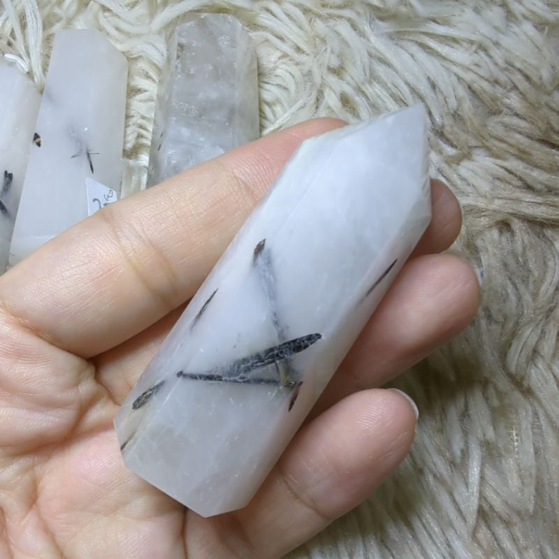 tourmalated quartz mini towers