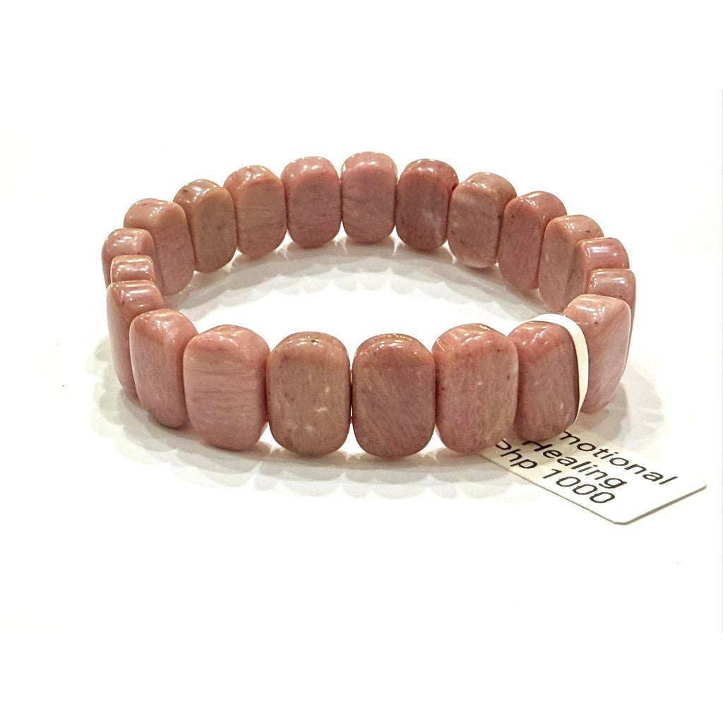 Rose Grain Wood Soft Bangle | Natural Wood Bracelet