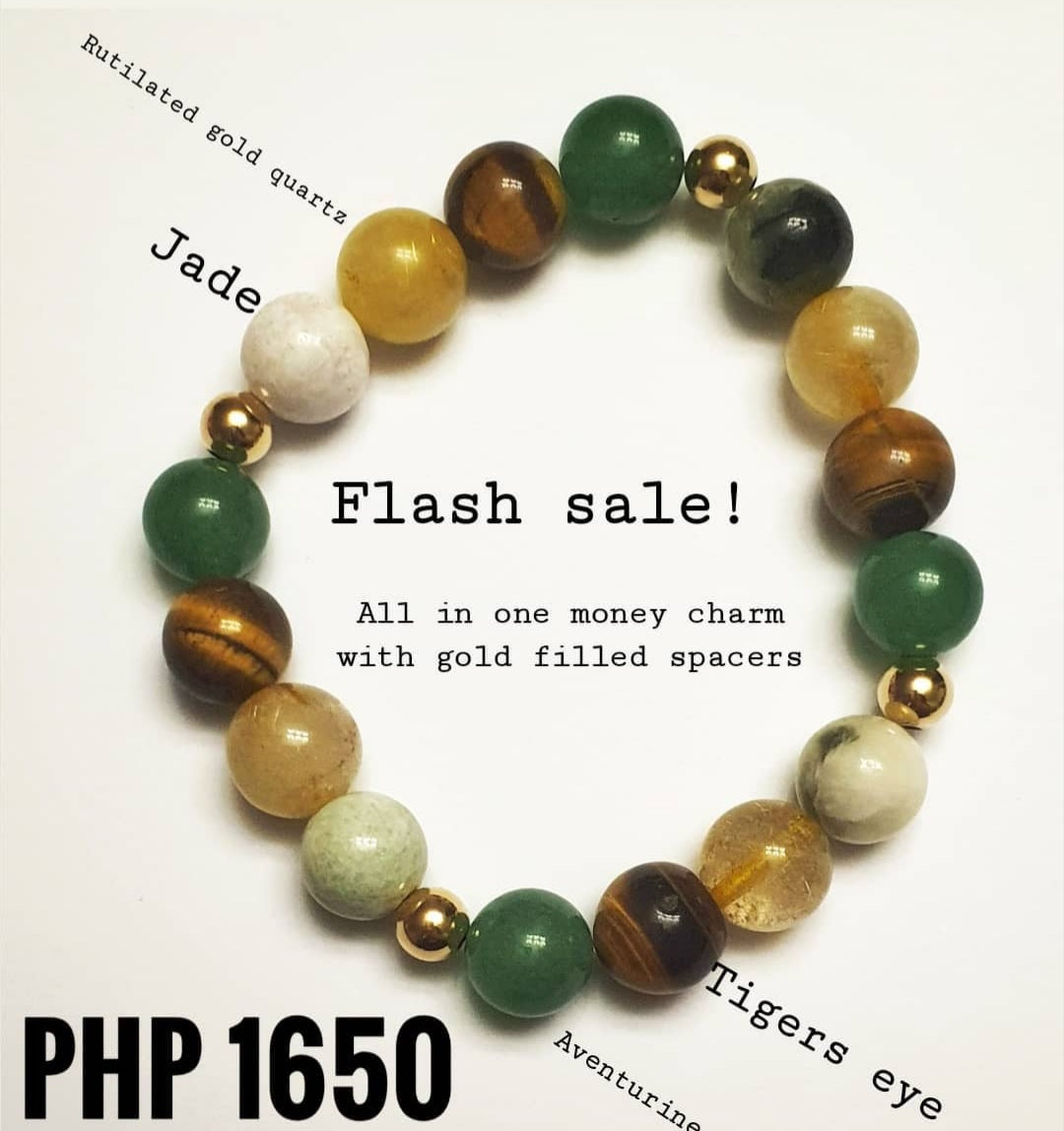 All in one money catcher bracelet - Gems & stones ph
