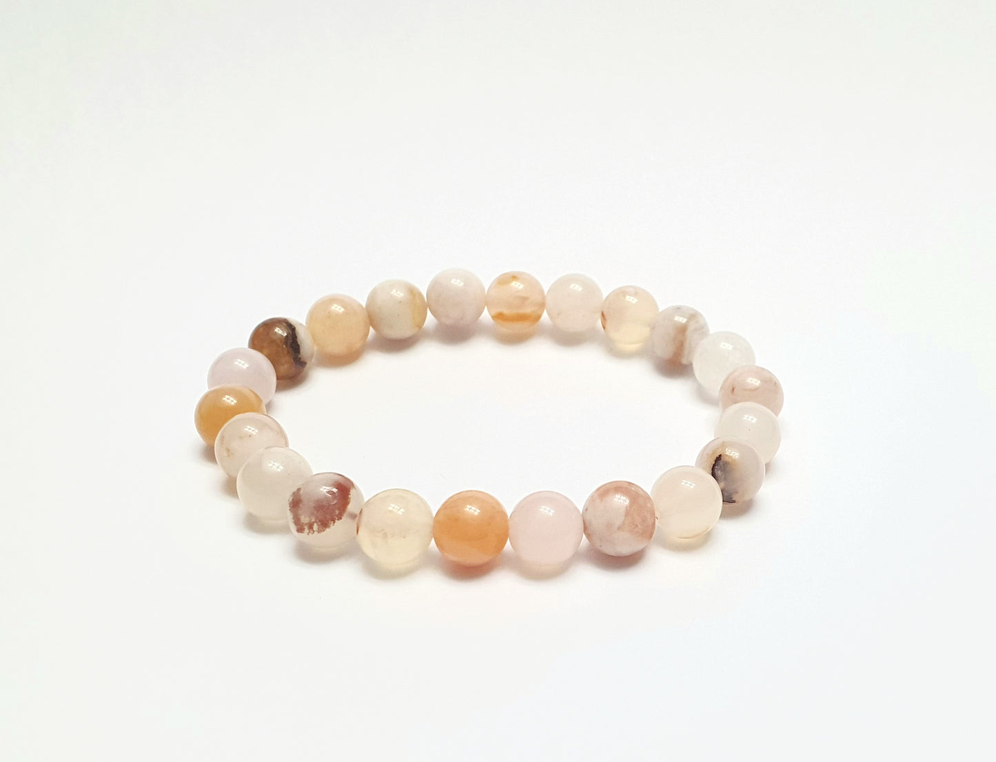 Sakura Agate gemstone bracelet - Gems & stones ph