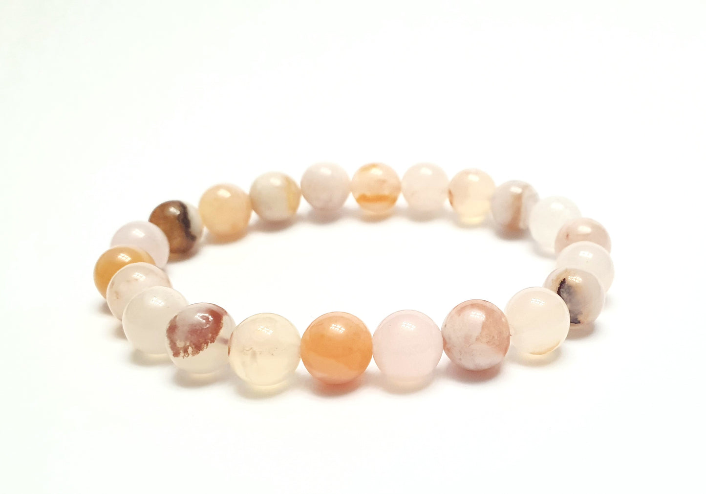 Sakura Agate gemstone bracelet - Gems & stones ph