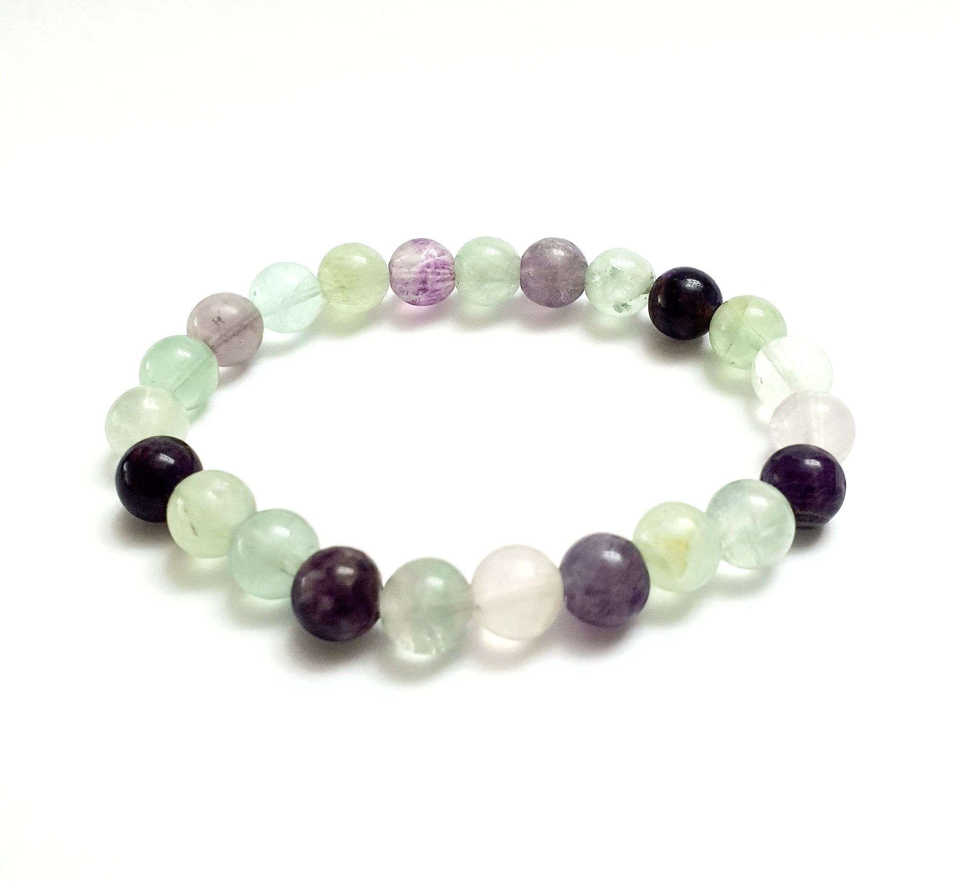 Flourite Gemstone bracelet - Gems & stones ph