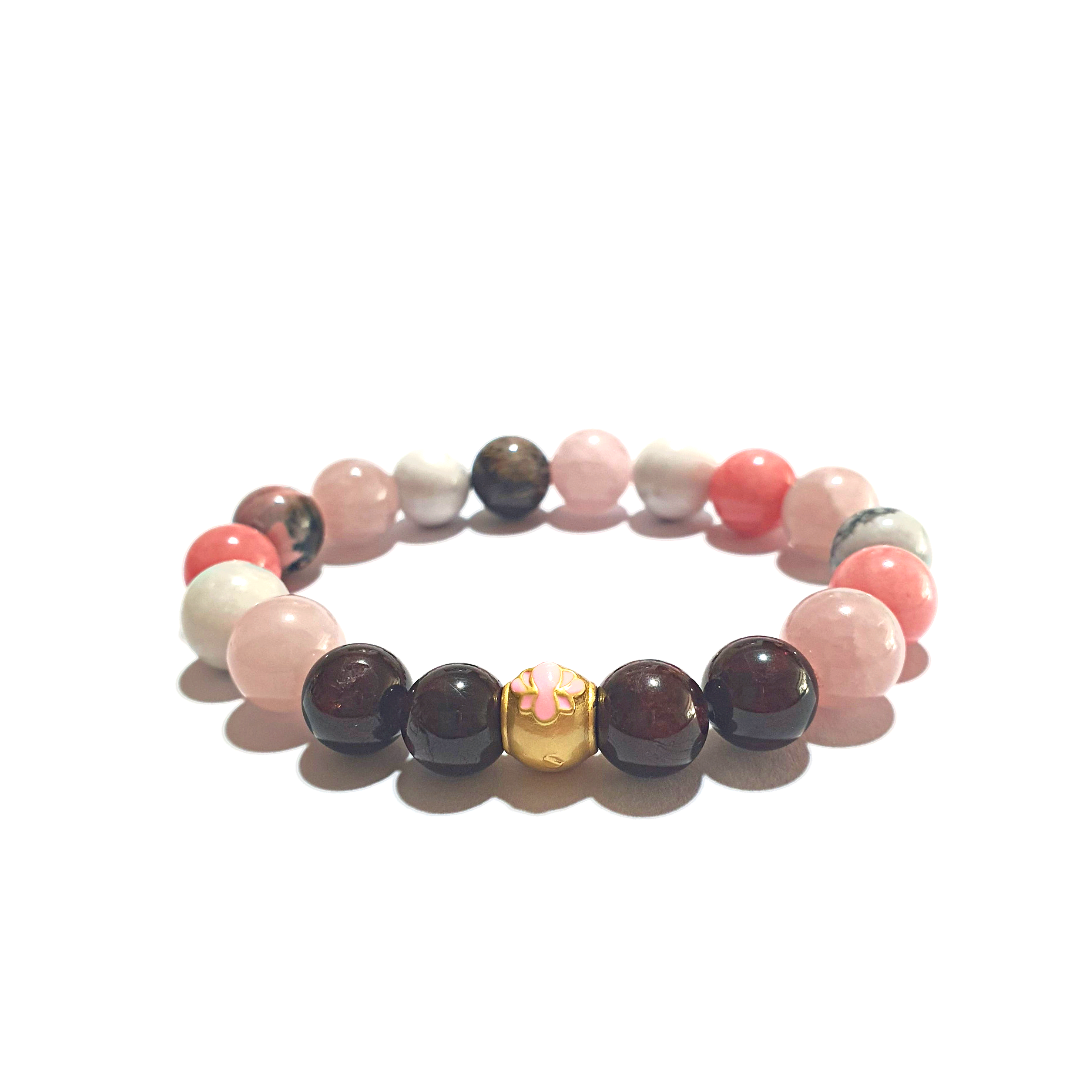 Love gemstone bracelet