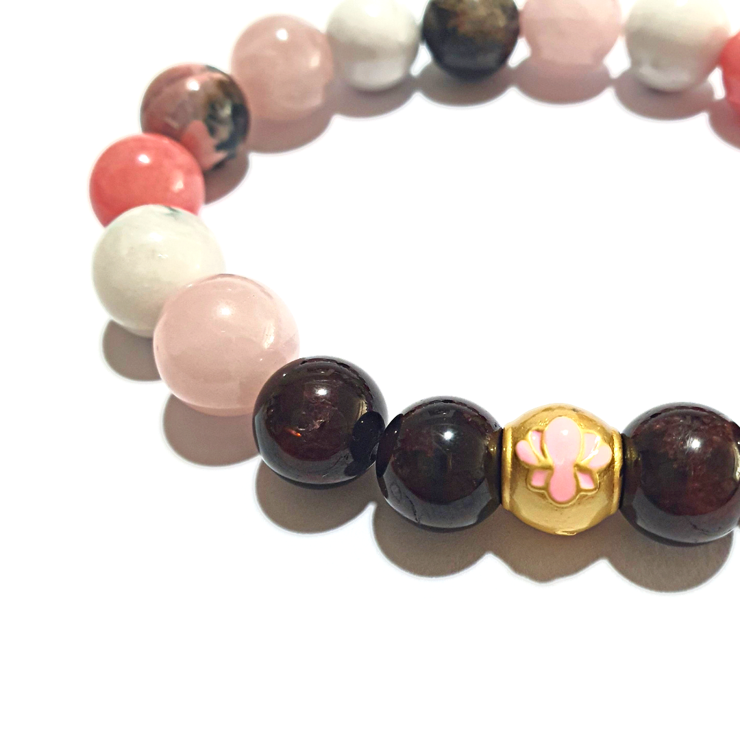 Love gemstone bracelet