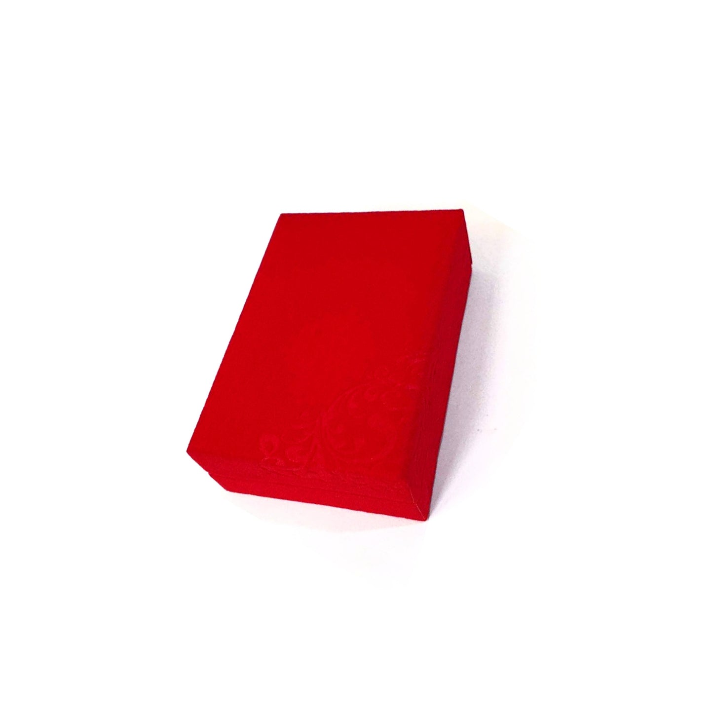 Red Suede Gift Box