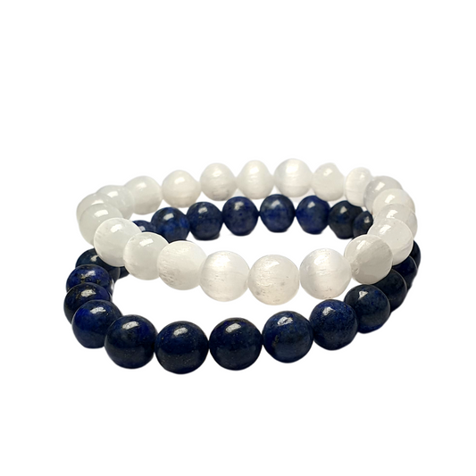 Selenite and Lapis Lazuli Bundeals