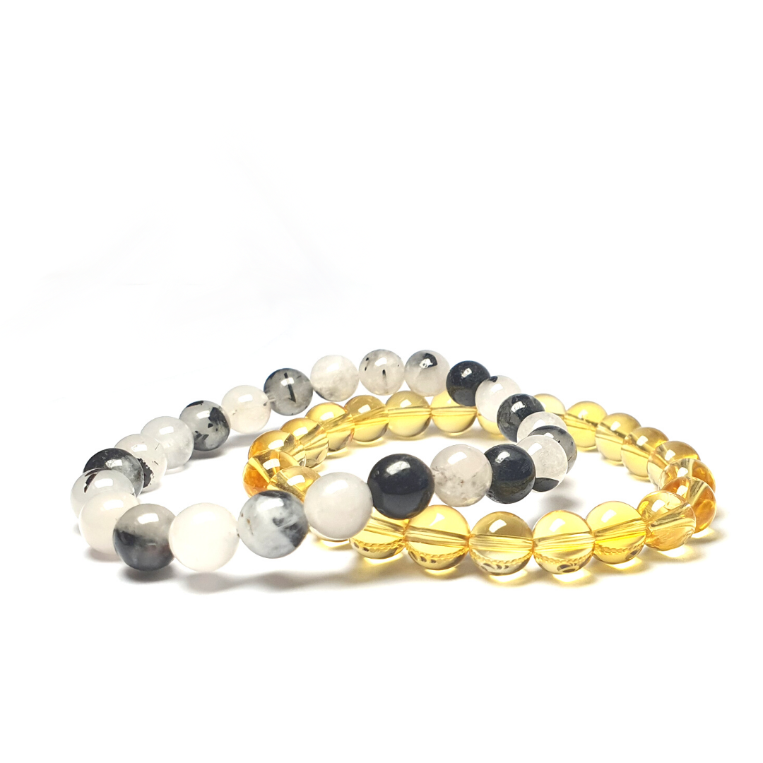Citrine and Tourmalated Quartz Bundeals