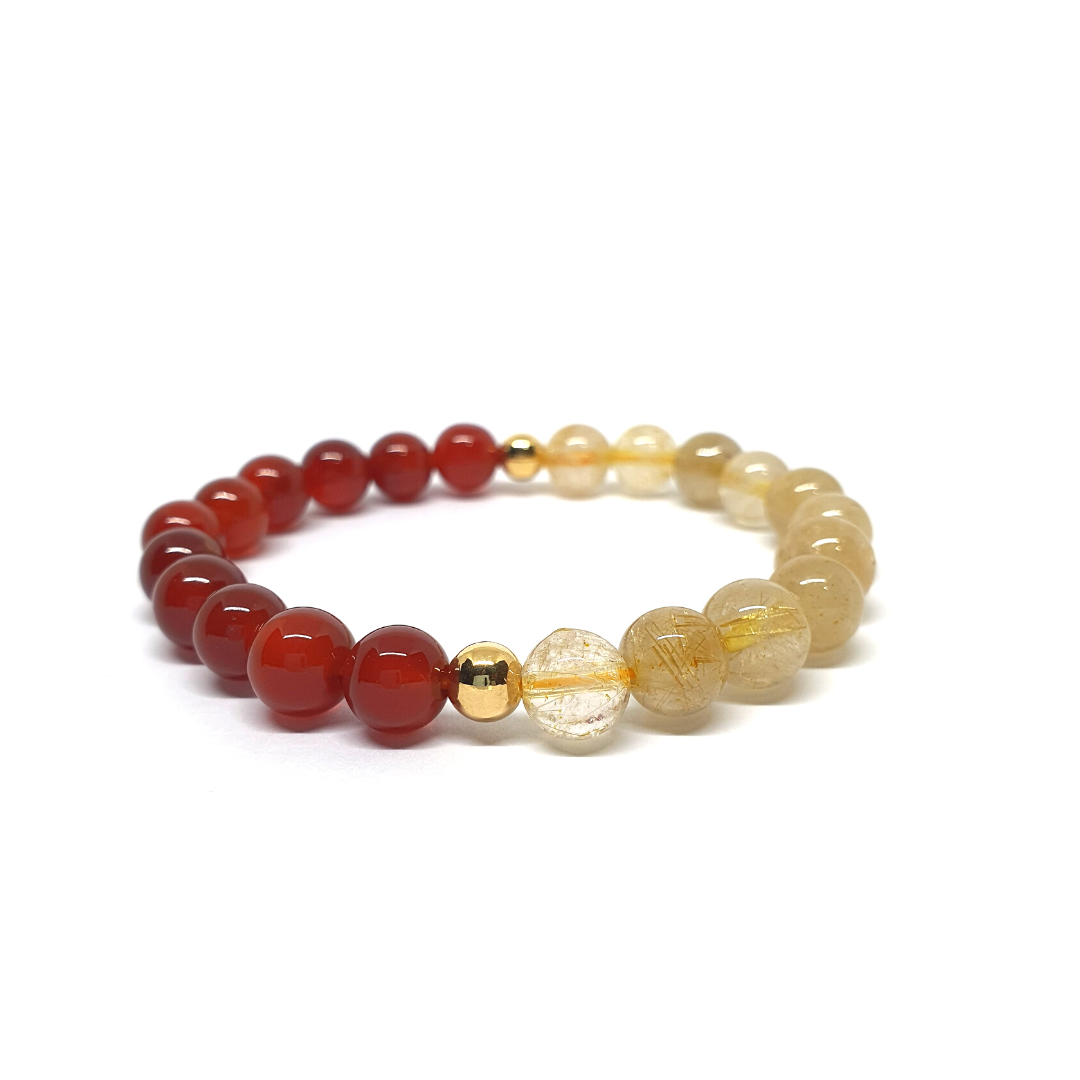 Red Agate and Rutilated (success)