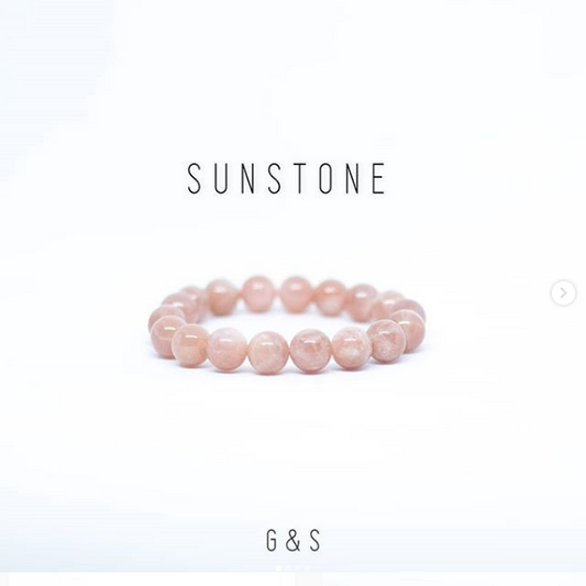 Sunstone gemstone bracelet - Gems & stones ph