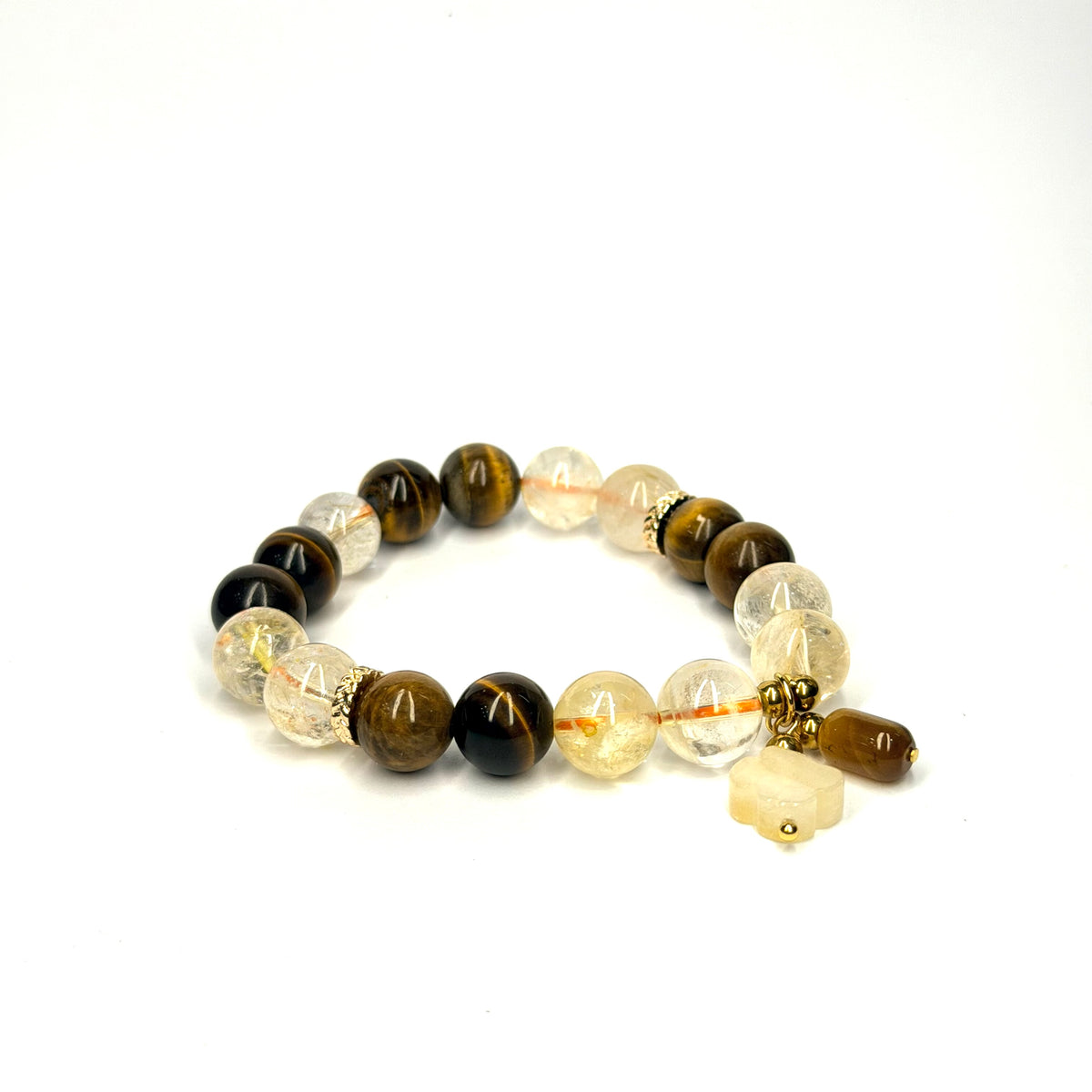Tiger Eye and Citrine for Career and Protection