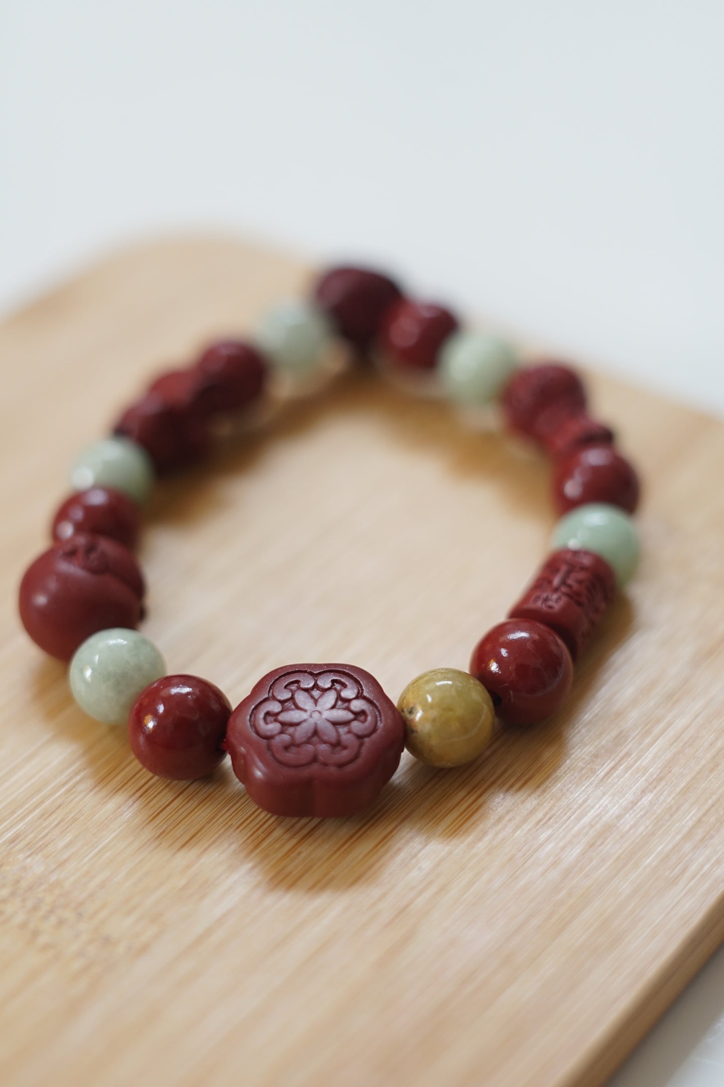 Graceful Energy: Cinnabar and Jade