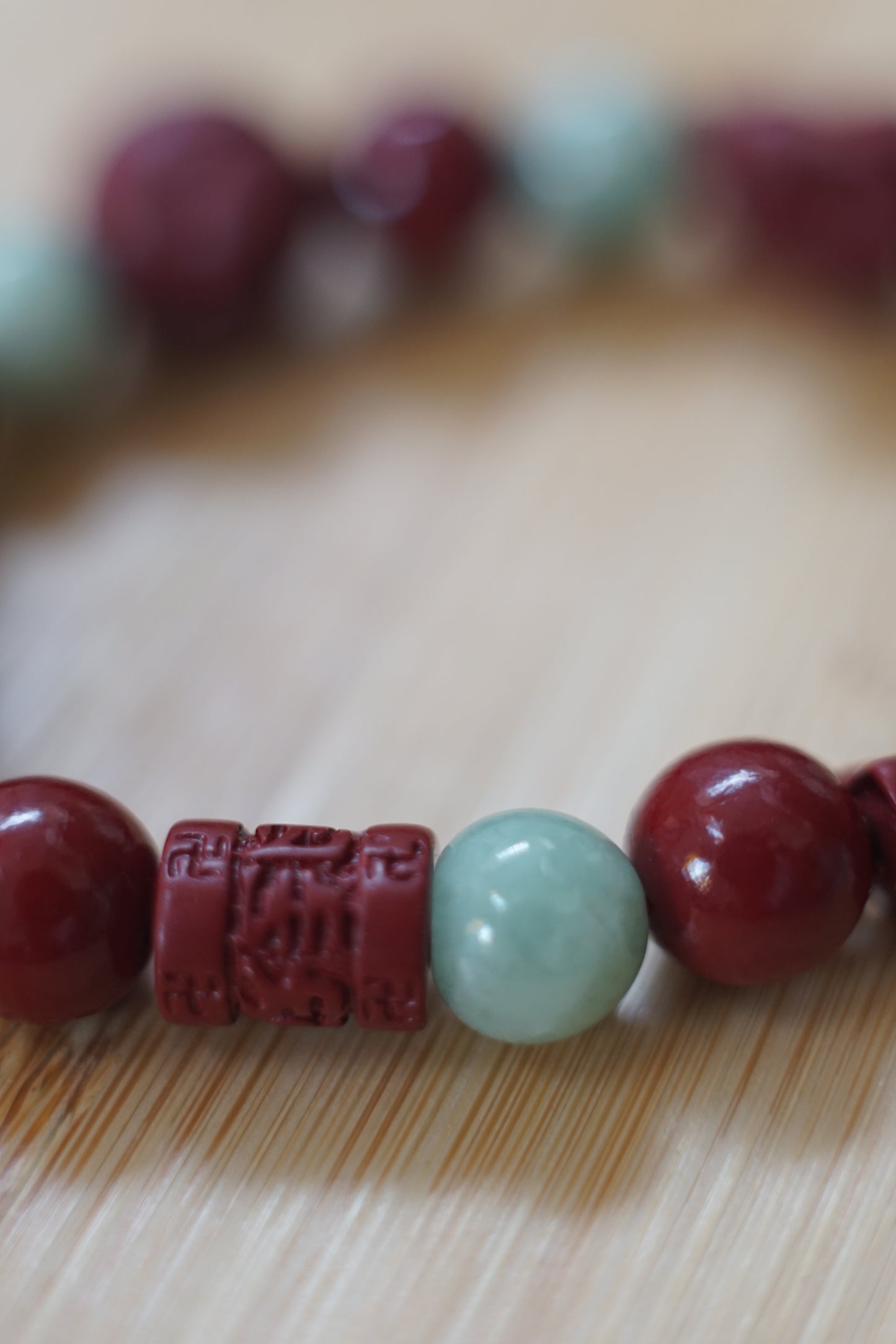 Graceful Energy: Cinnabar and Jade