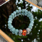 2025 Chinese Zodiac | Horse - Blue Water Jade and Labradorite with Red Agate