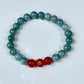 2025 Chinese Zodiac | Dog - Blue Water Jade and Red Agate