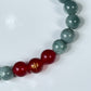 2025 Chinese Zodiac | Dog - Blue Water Jade and Red Agate