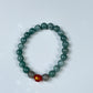 2025 Chinese Zodiac | Horse - Blue Water Jade and Labradorite with Red Agate