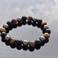 All-in-One Natural Stone Bracelet – Onyx, Tiger Eye & Hematite
