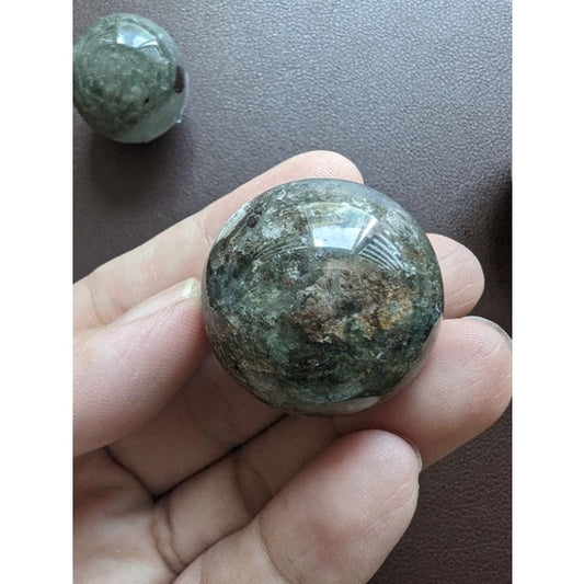 garden quartz lodolite sphere for manifestations