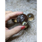 high quality smoky quartz sphere and palm stone