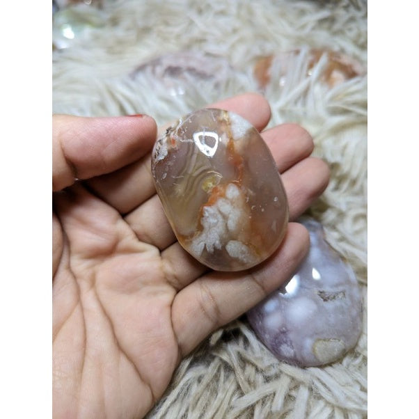 flower agate palm stone SALE!!