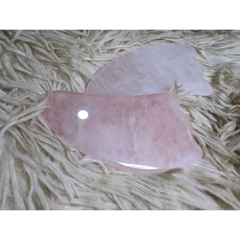 hq rose quartz guasha