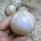 white moonstone sphere for protection and empowerment