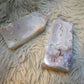 hq pink amethyst flower agate tower