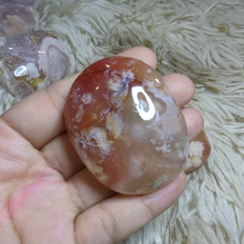 flower agate palm stone SALE!!