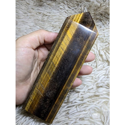 tiger eye crystal tower