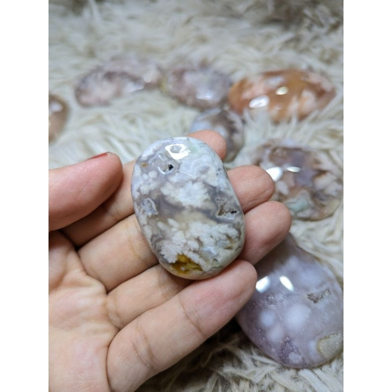 flower agate palm stone SALE!!