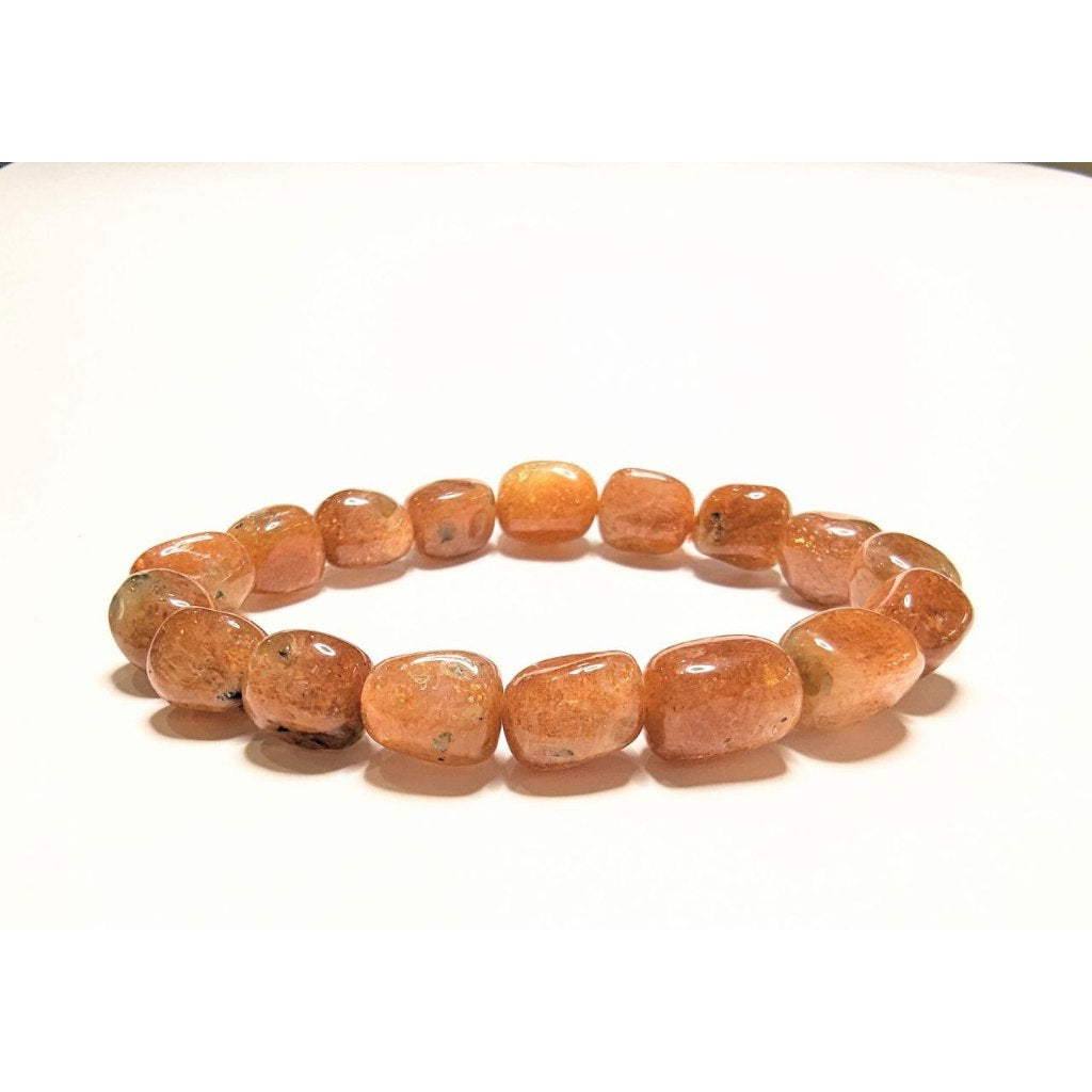 Arusha sunstone pebble bracelet