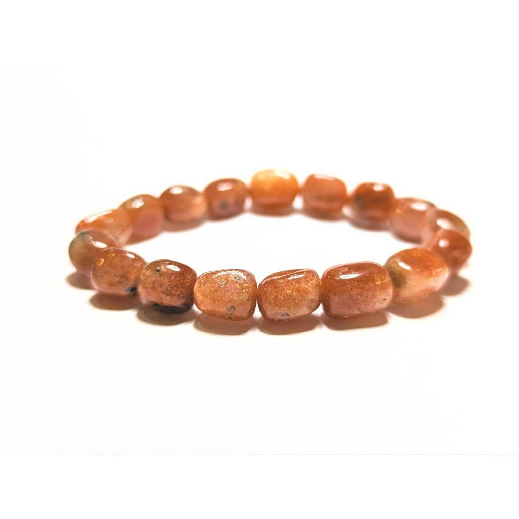 Arusha sunstone pebble bracelet