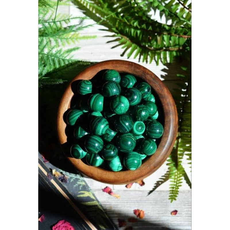 malachite mini sphere 10-15mm