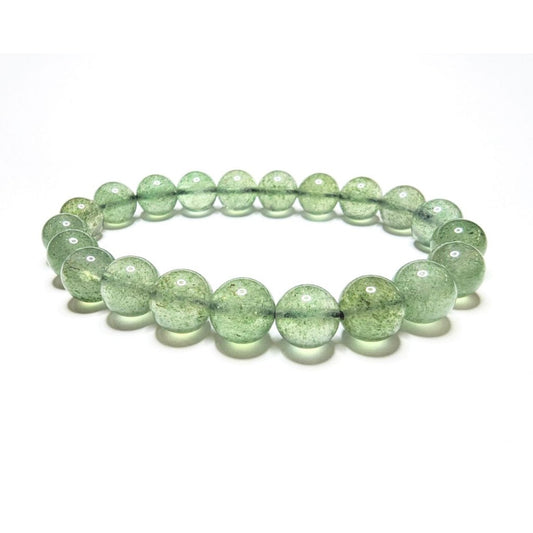 High Quality Green strawberry quartz for money and love