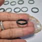 Authentic Blue water jade ring size 8-8.5