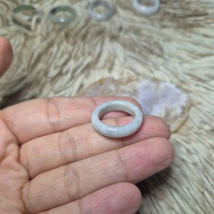 SIZE 5-5.5  Burmese Jade Rings