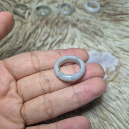 SIZE 5-5.5  Burmese Jade Rings