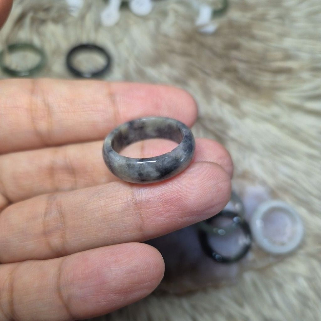 SIZE 7-7.5 Burmese Jade Rings